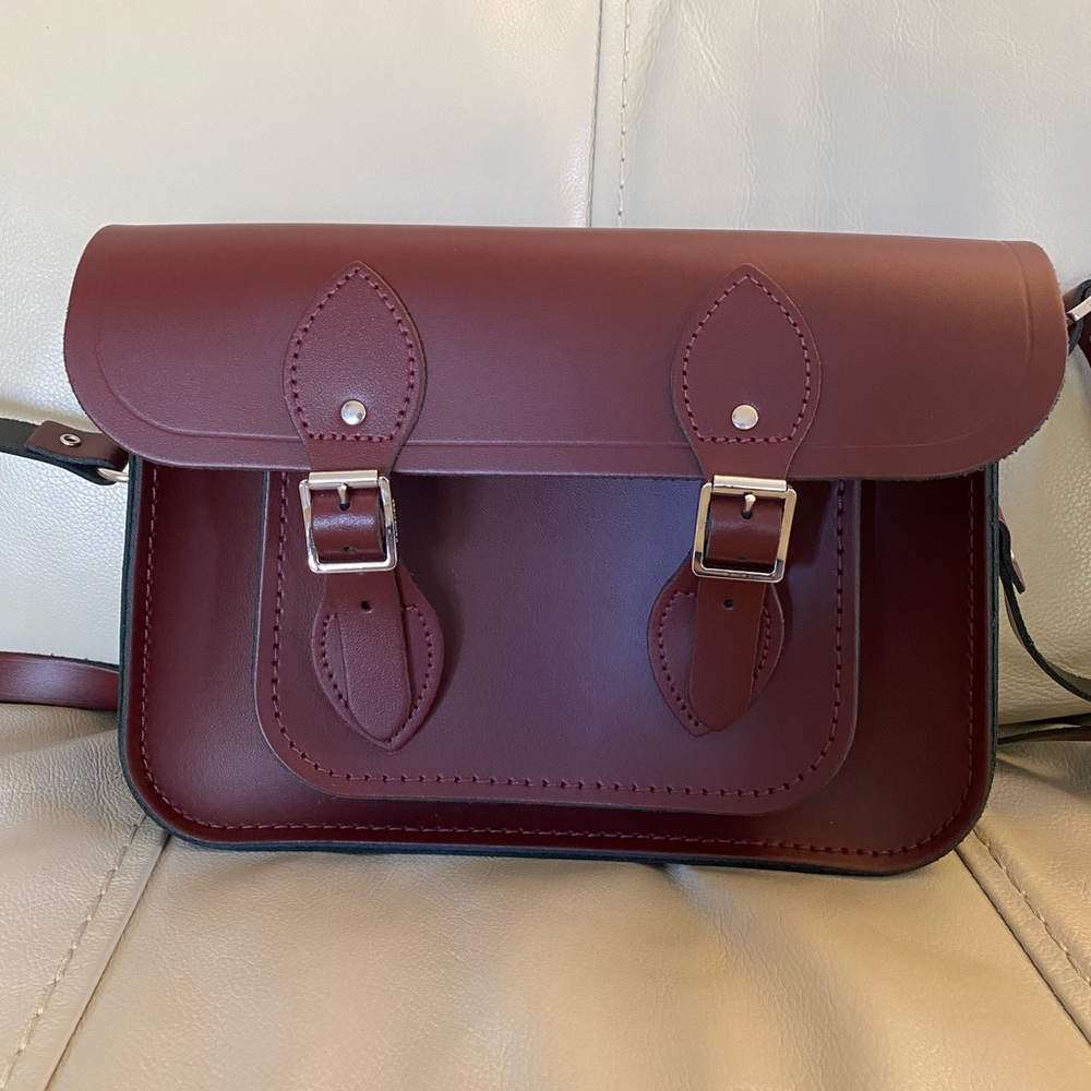 Cambridge Satchel - 11 inch in oxblood
